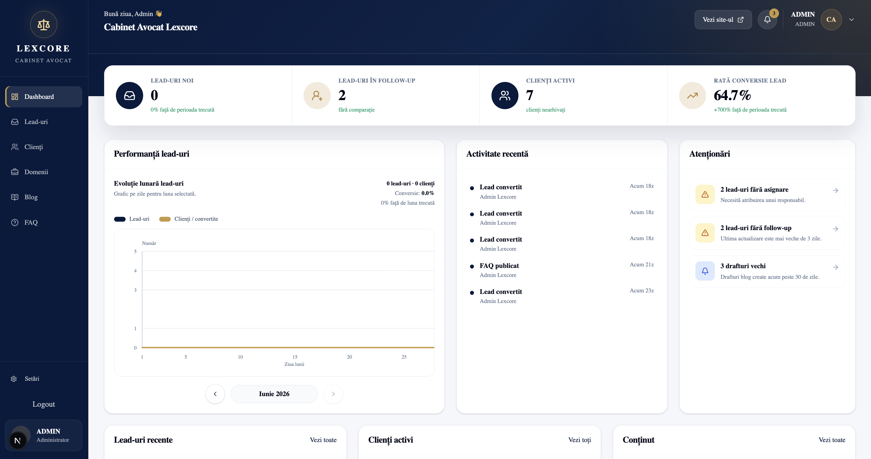 Lexcore screenshot 2